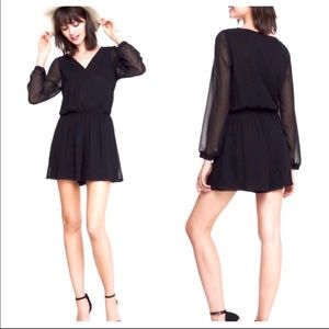 Black Express Romper
